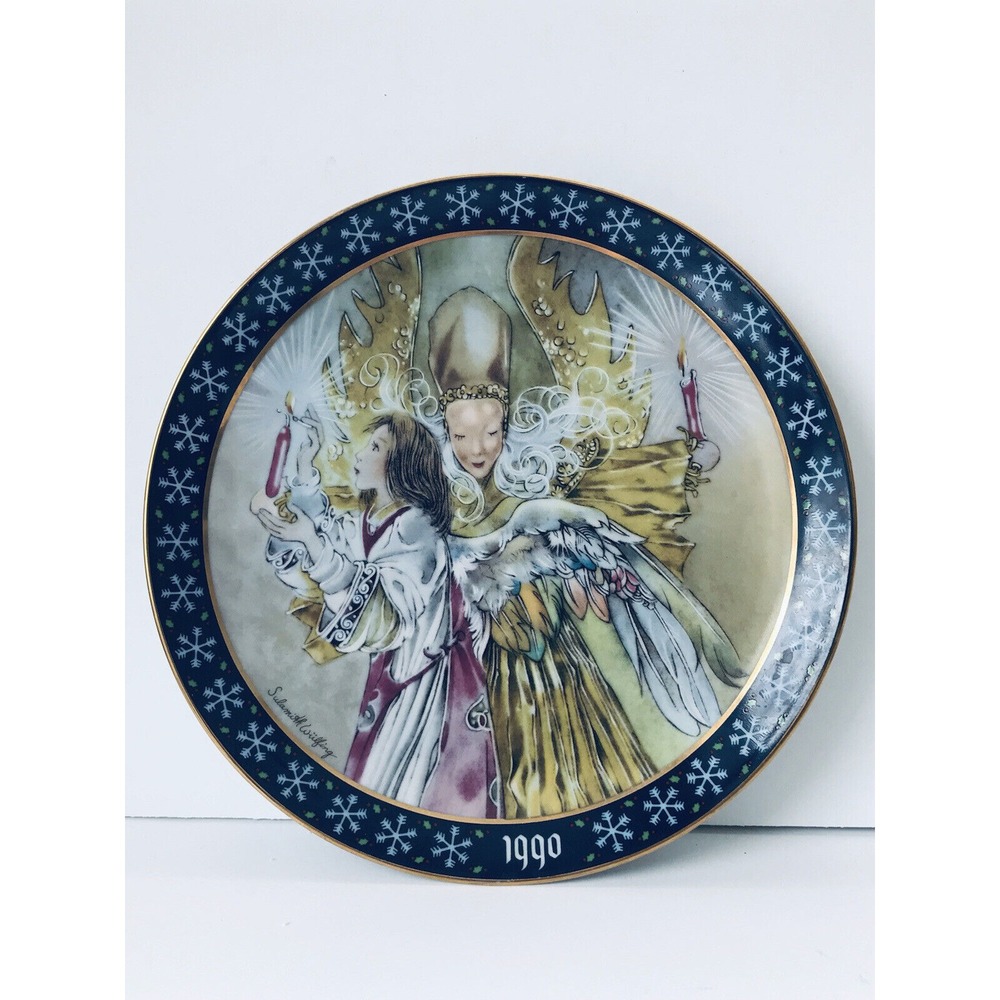 Konigszelt Bayern 1990 Christmas Plate Das Licht der Heiligen Nacht by‎ Wulfing